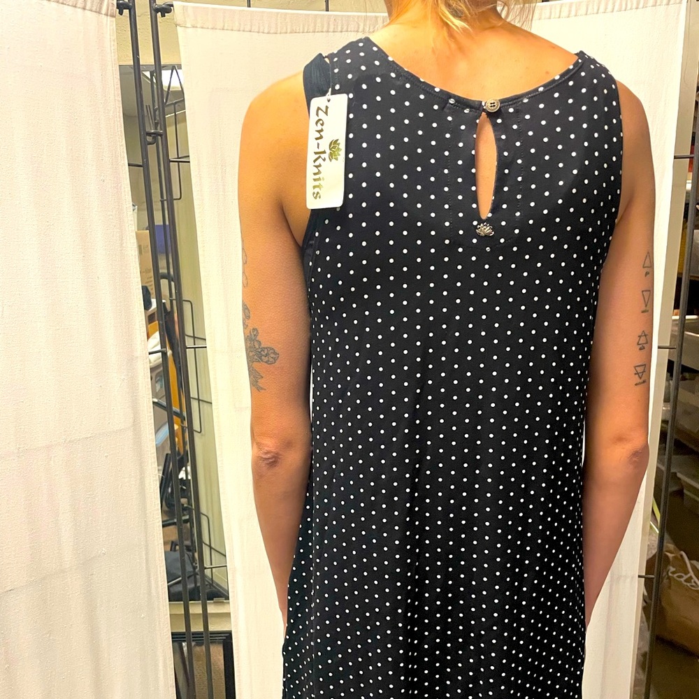 Zen knits sleeveless dress/tunic
